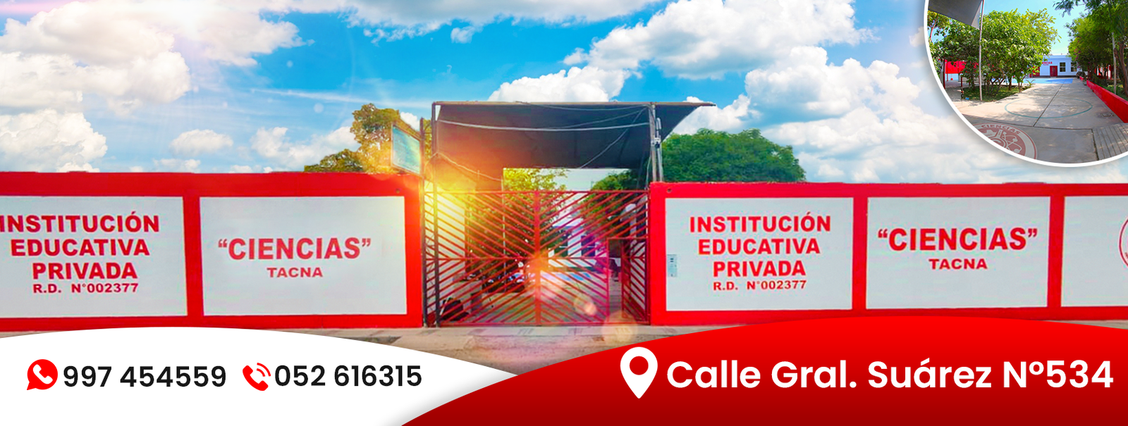 Instalaciones Colegio Ciencias Tacna